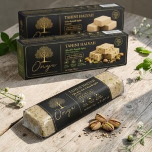 Tahini Halvah (Classic & with Pistachio) - Golden Onyx